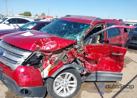 2012 Ford Explorer Xlt из США, поврежденный, VIN 1FMHK7D85CGA74740